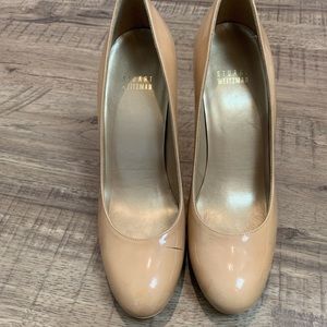 Stuart Weitzman nude heels